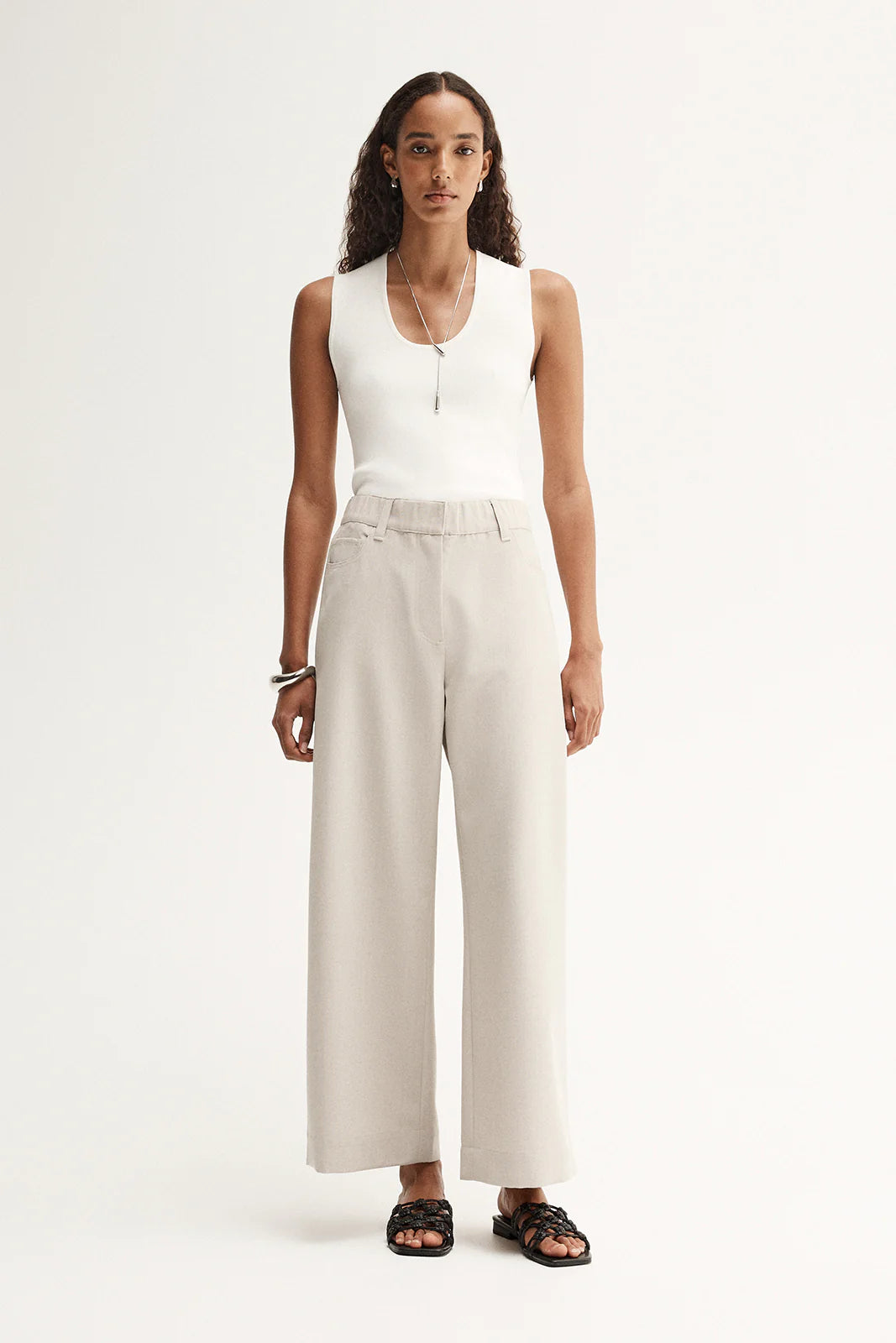 Elka Collective Nova Pant - Pebble