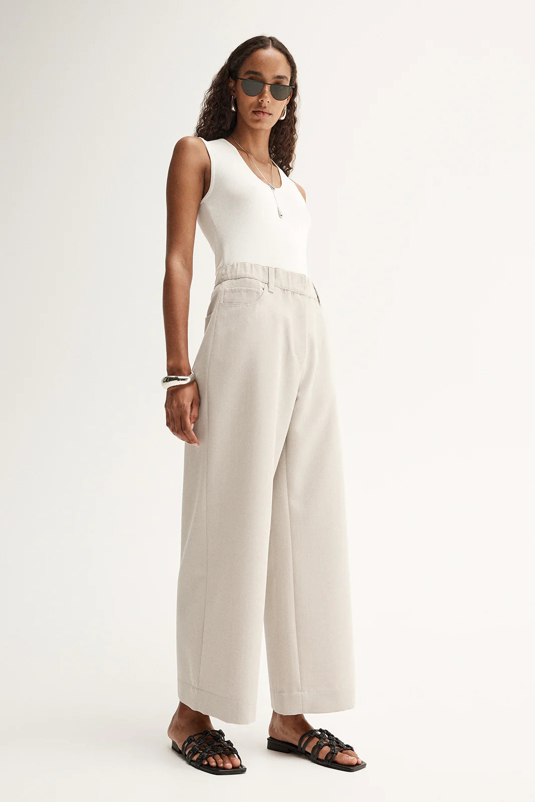 Elka Collective Nova Pant - Pebble
