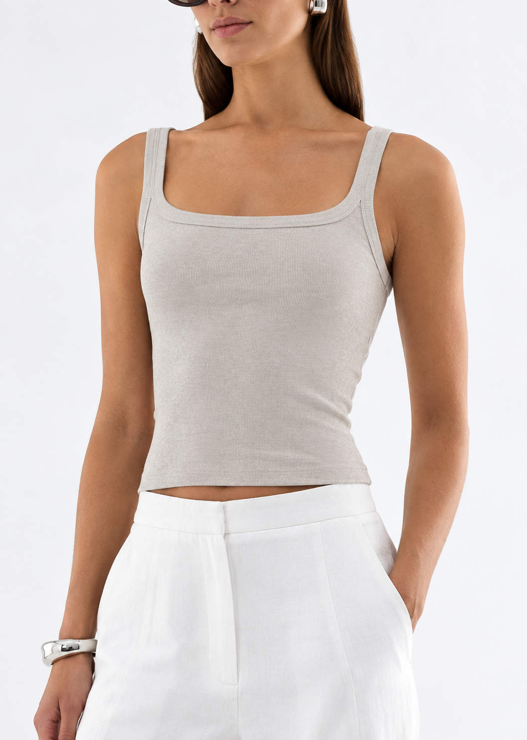 Elka Collective Persi Tank - Oatmarle