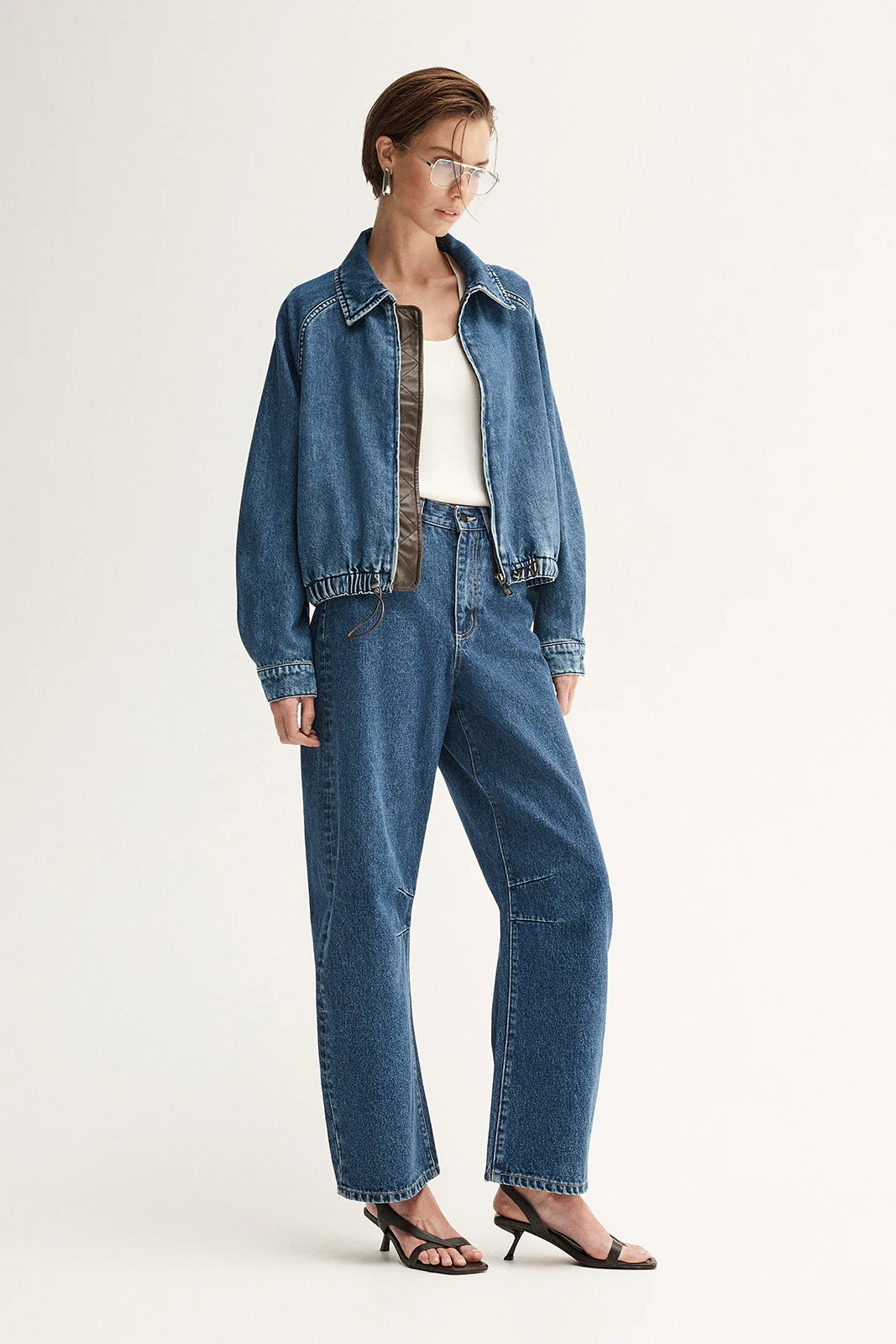 Elka Collective Addison Denim Jacket - Dark Indigo