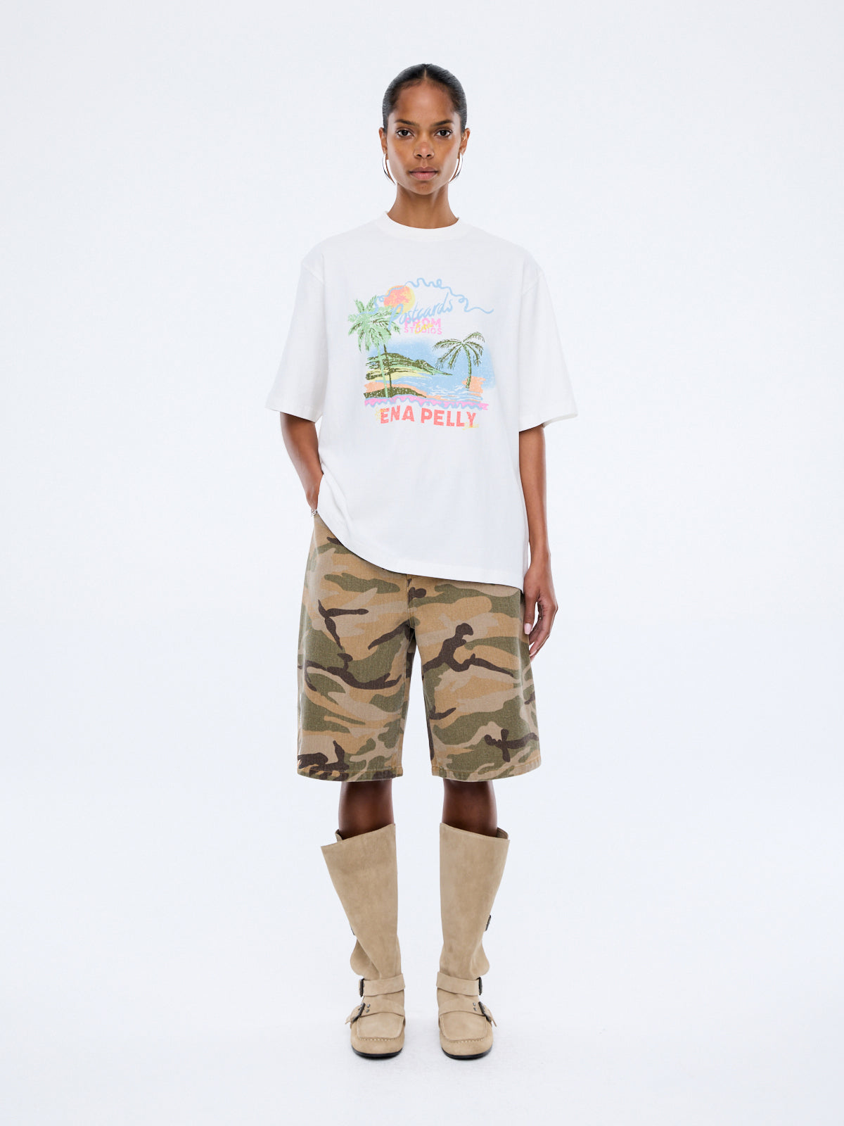 Ena Pelly Riviera Watercolour Tee