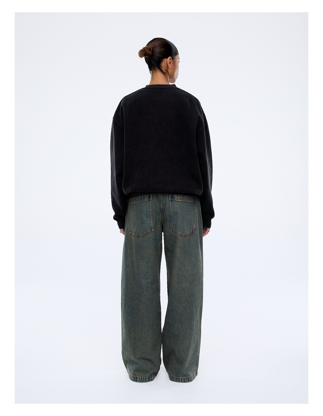 Ena Pelly Mila Oversized Sweater - Phantom/Pely