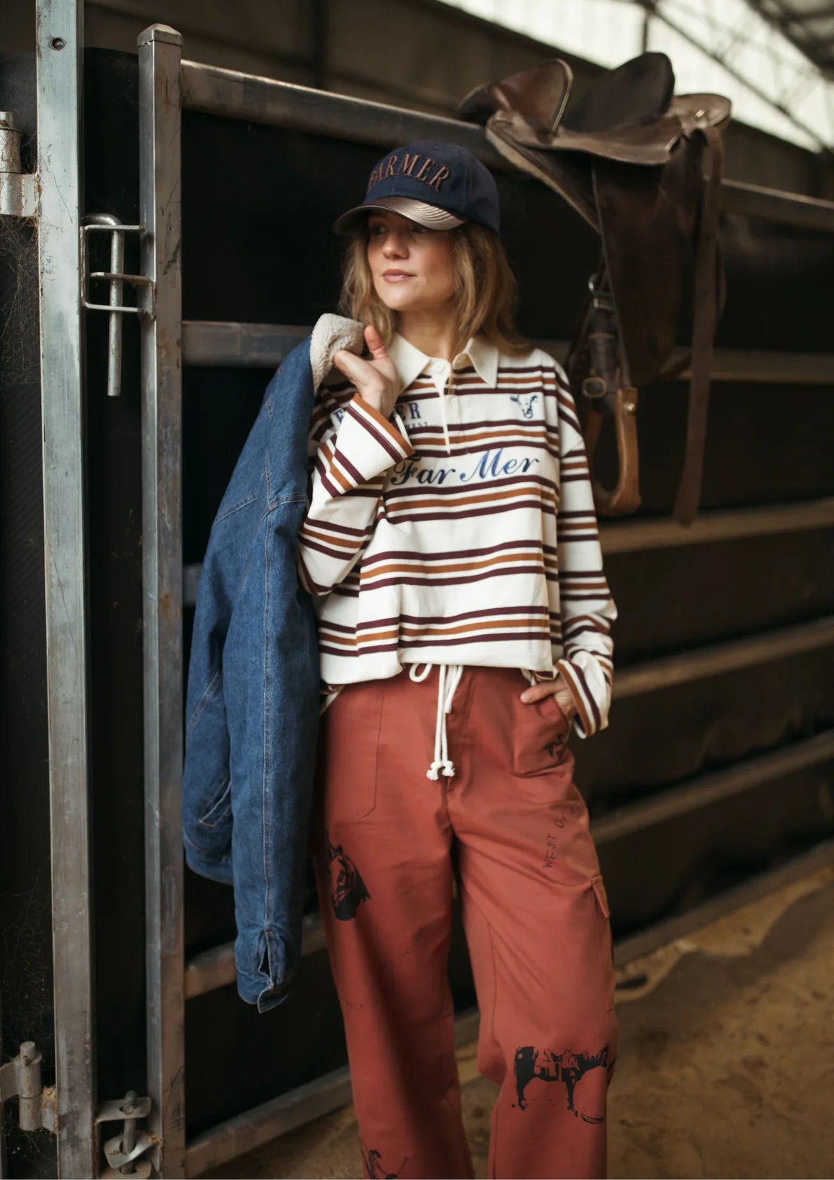 FAR MER. By Whitney Ranchhand Jersey Polo