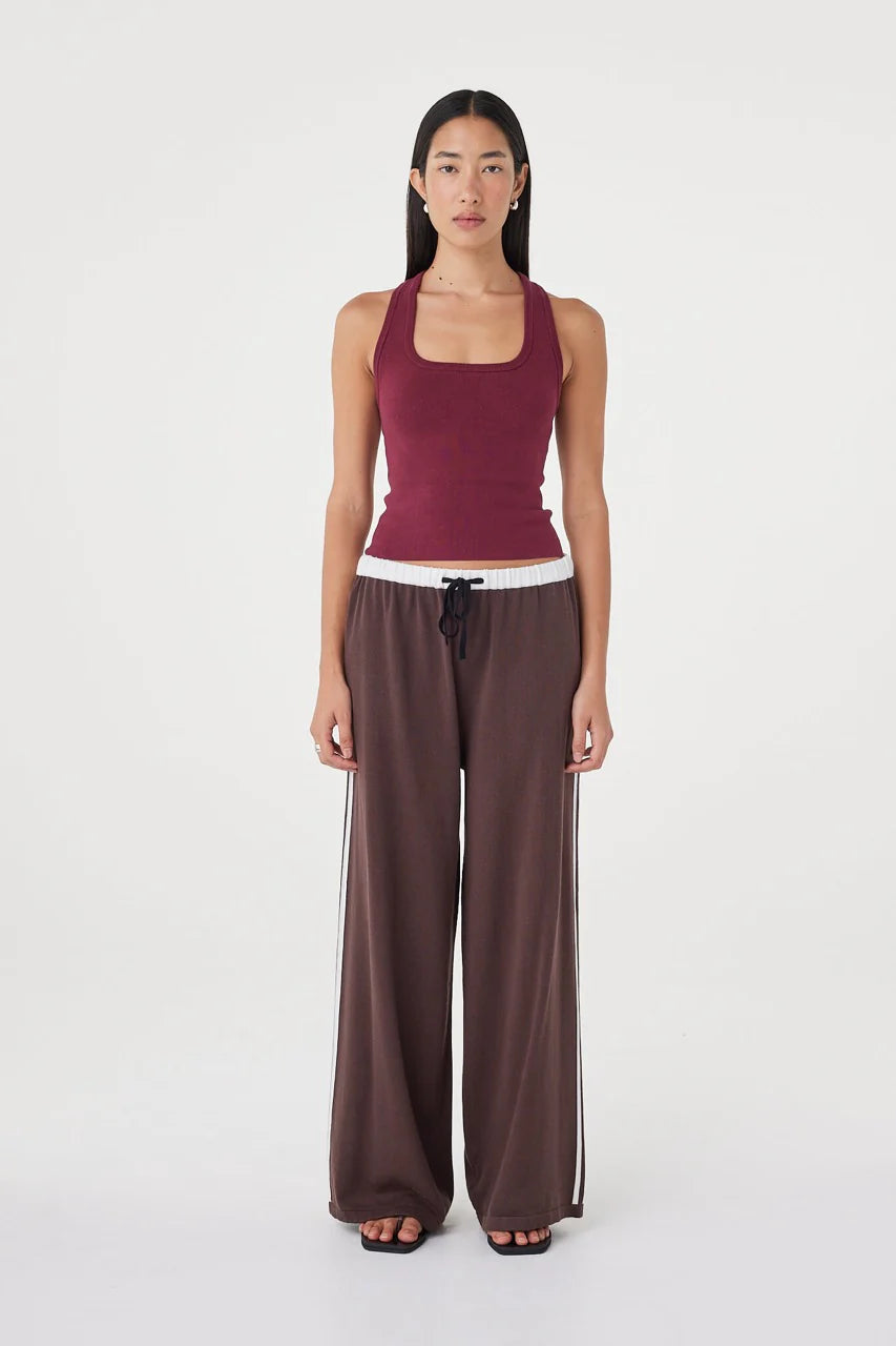Arcaa Tully Pant - Espresso & Cream