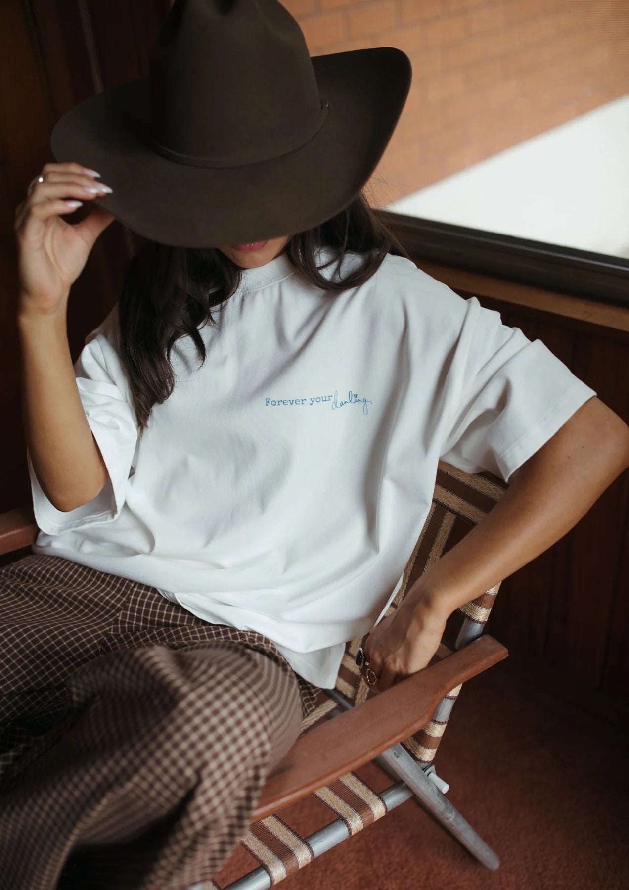 FAR MER by Whitney Love Letter Box Tee