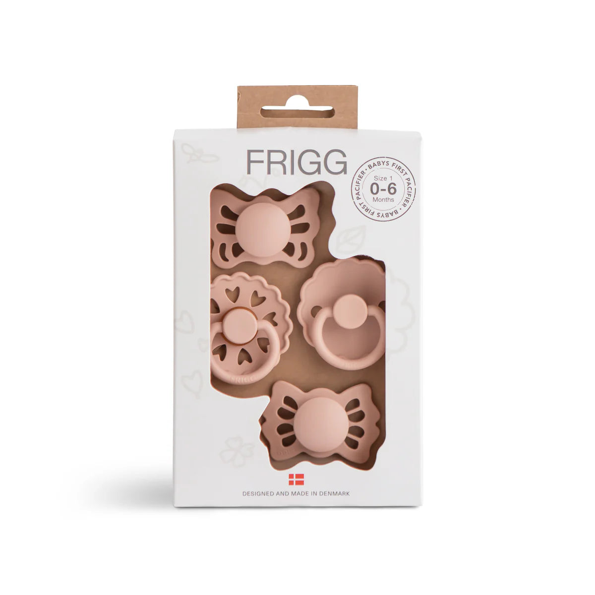 Frigg Baby's First Pacifier - Blush