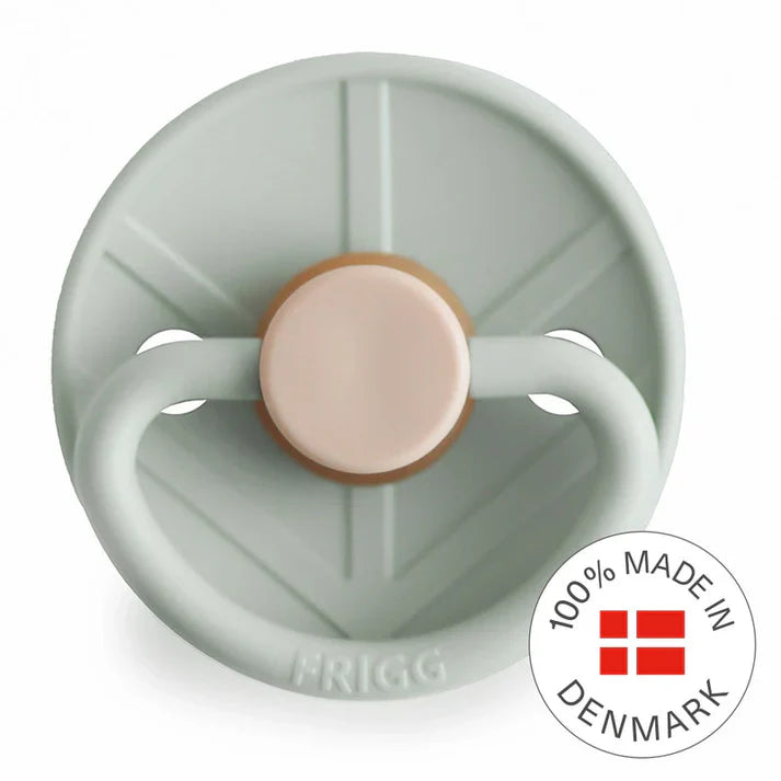 Frigg Viking Pacifier 2 Pack - Sage and Cream