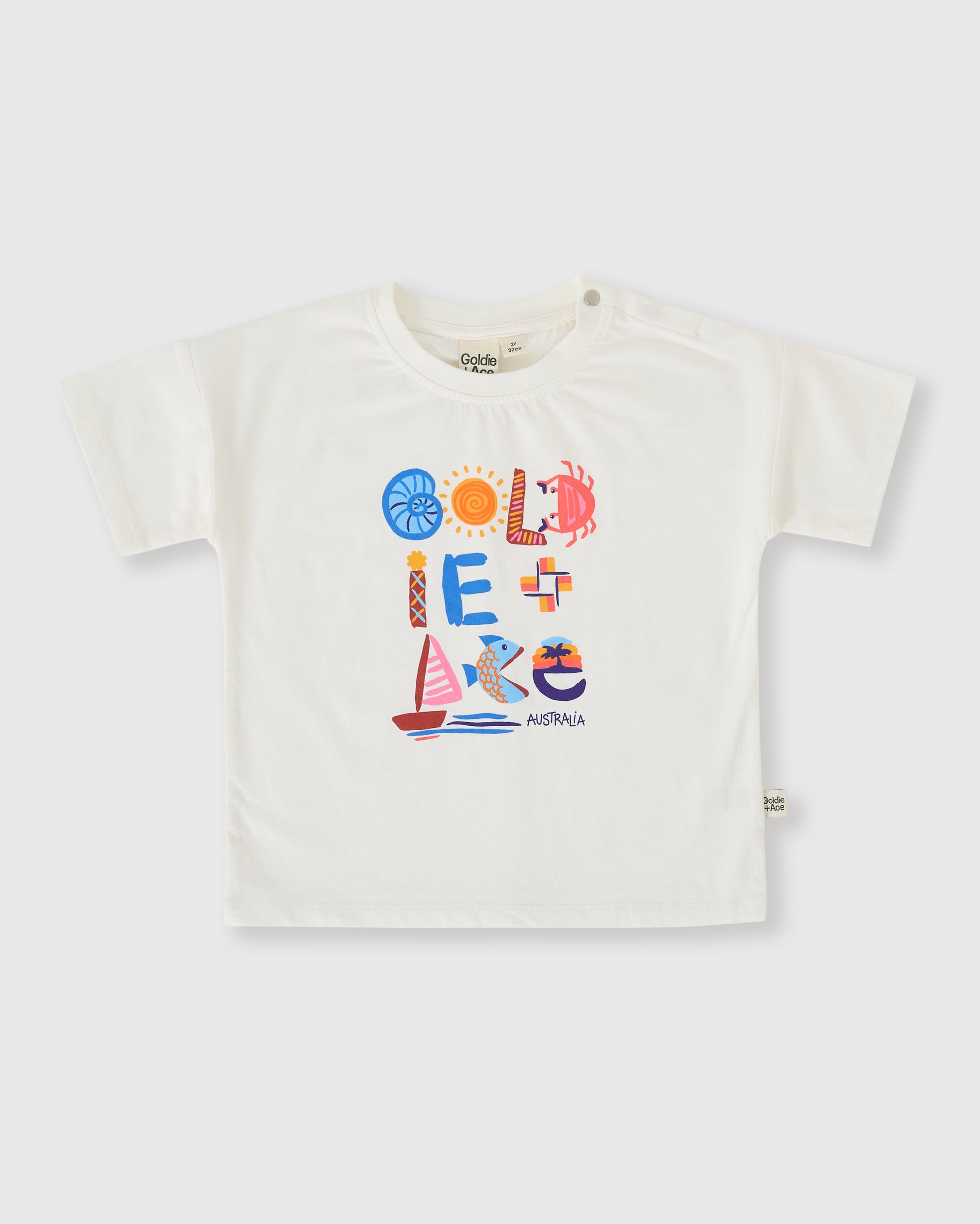 Goldie + Ace G'day From The Bay Tee