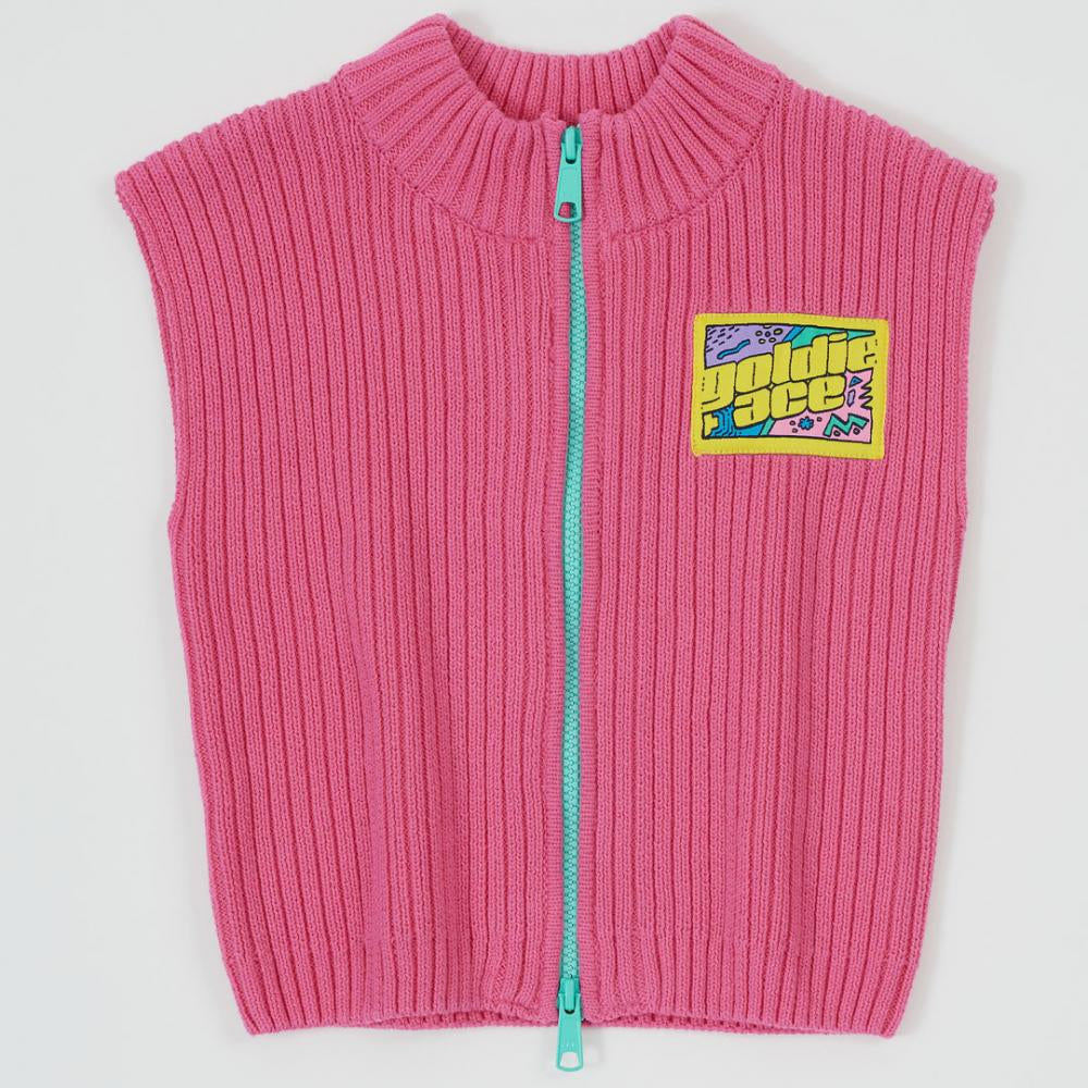 Goldie + Ace Apres Surf Rib Knit Vest