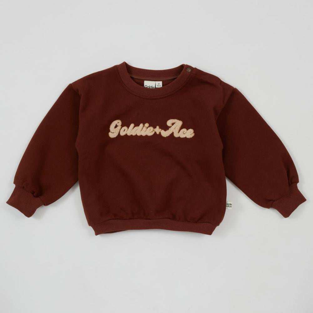 Goldie + Ace Comfy Embroidered Sweater