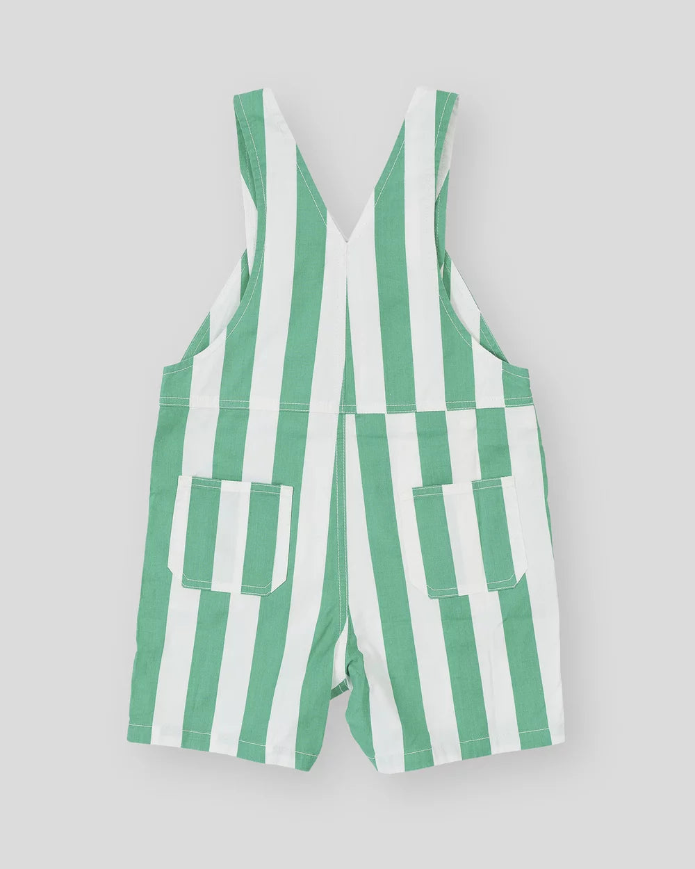 Goldie + Ace Happy Stripe Button Burton Overall