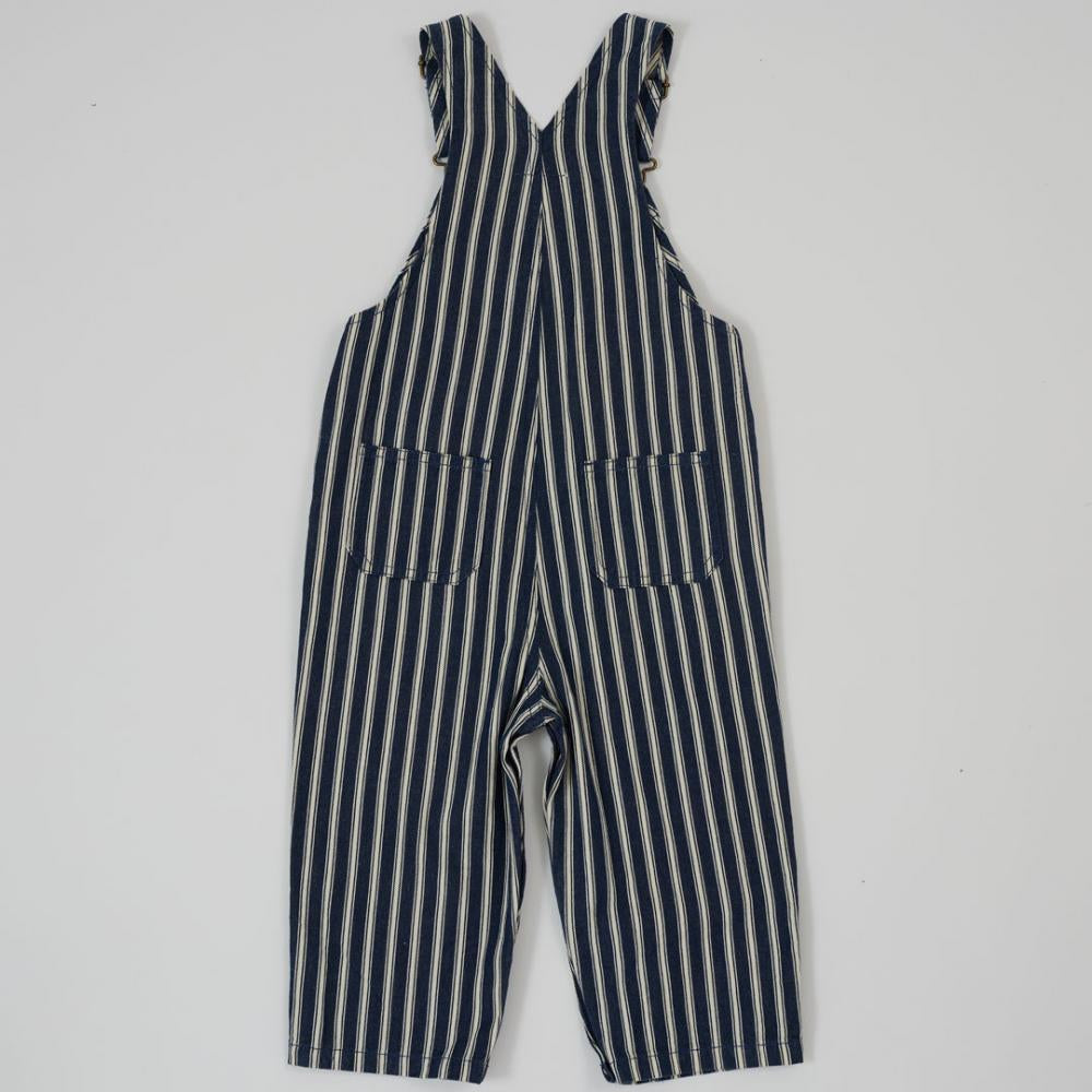 Goldie + Ace Railroad Stripe Austin Overalls