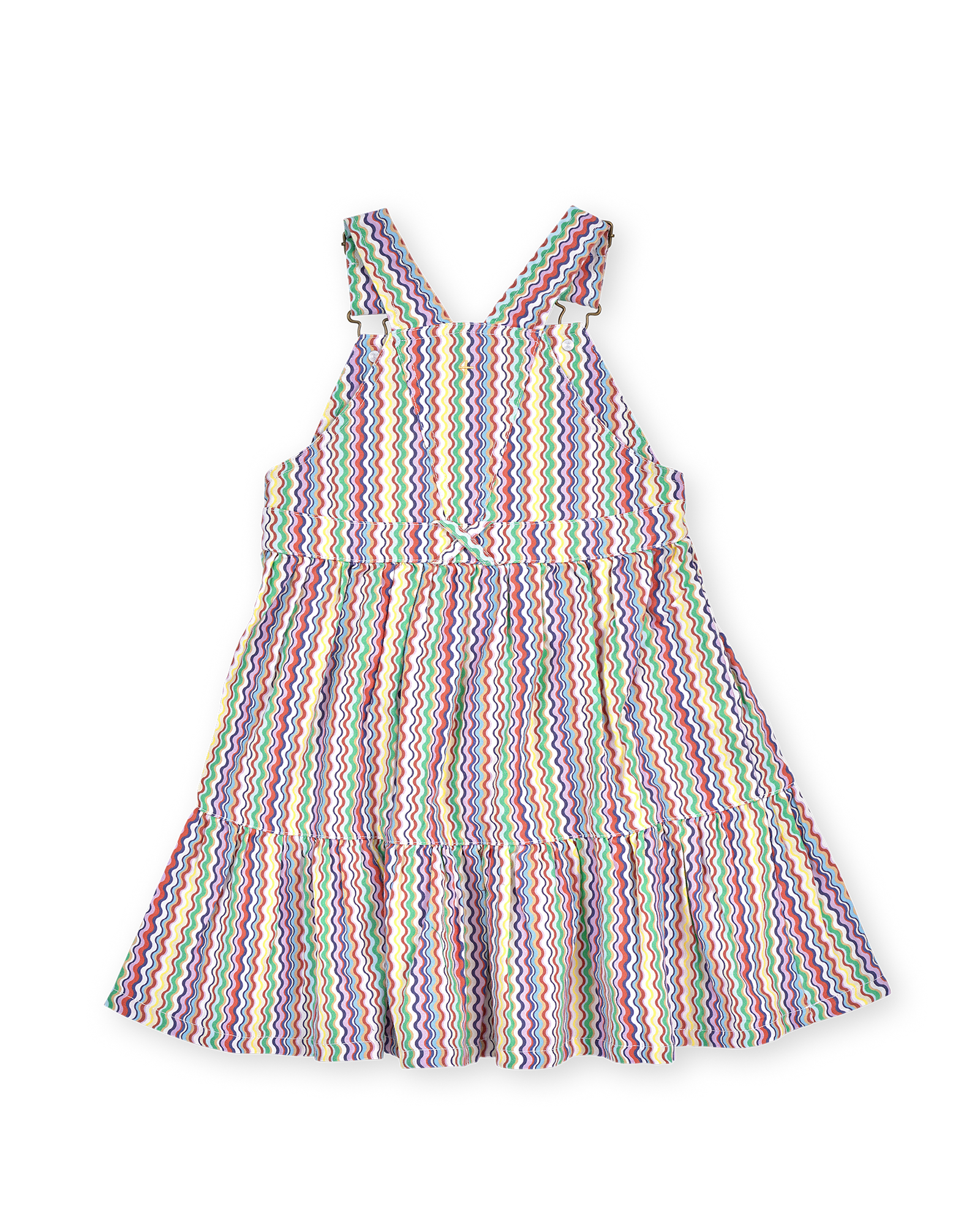Goldie + Ace Ric Rac Tully Tiered Dress