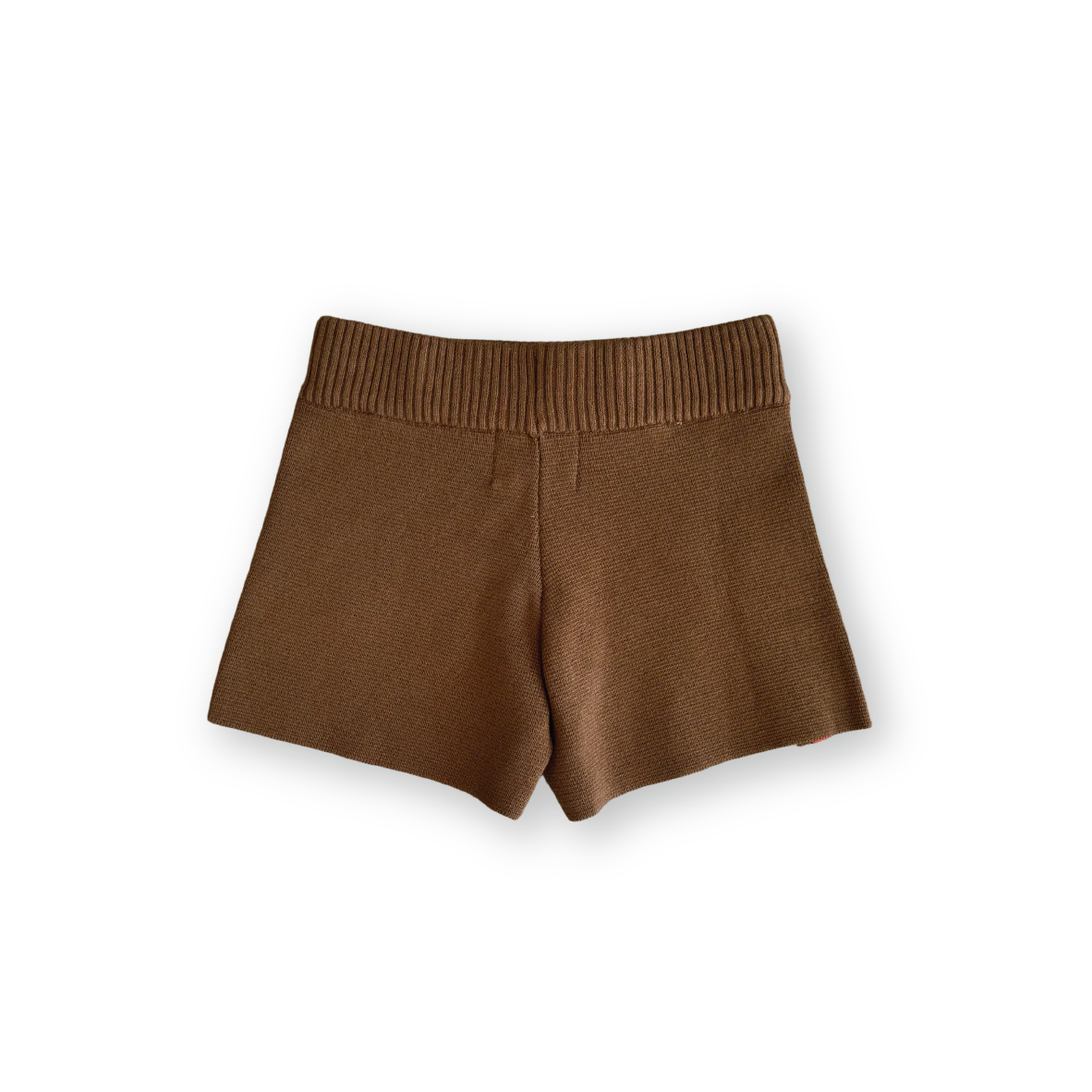 Grown Organic Milano Knit Shorts - Brownie