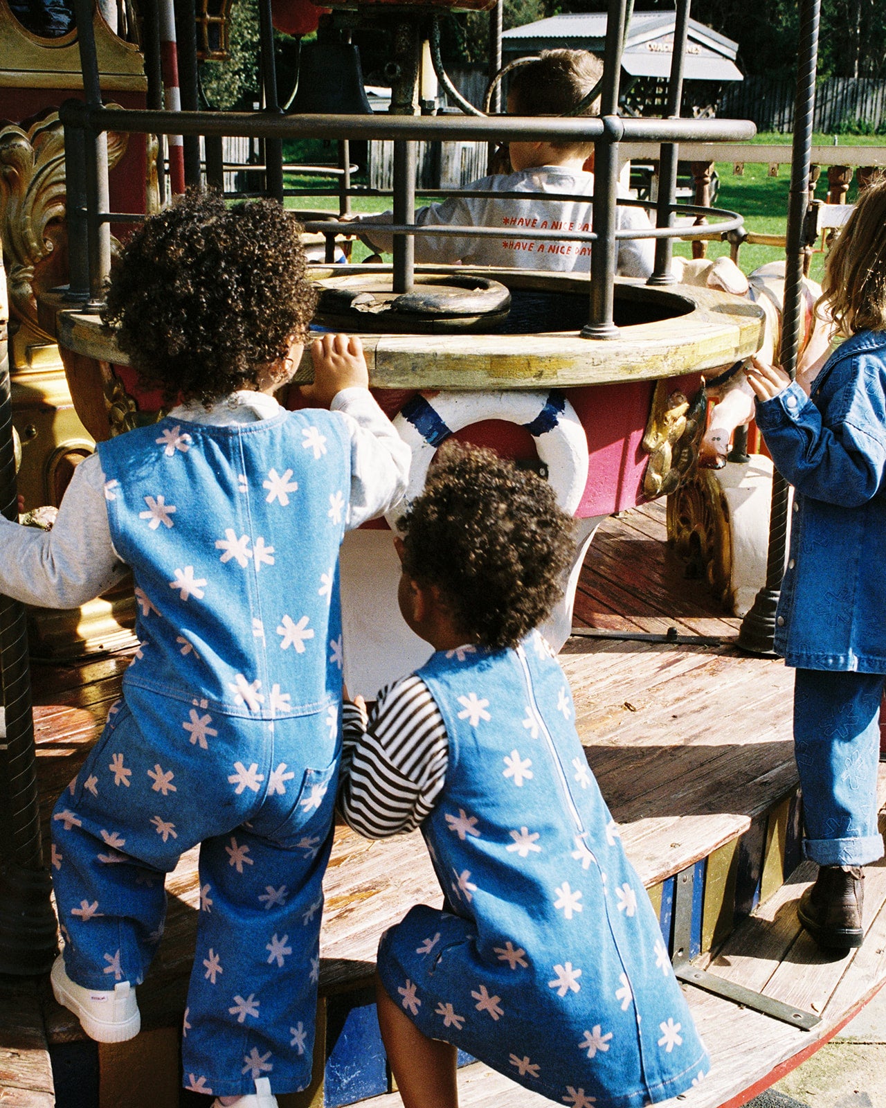 Grown Organic Starlight Denim Jumpsuit