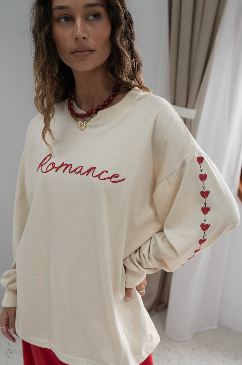Hall Store Romance Long Sleeve - Oat