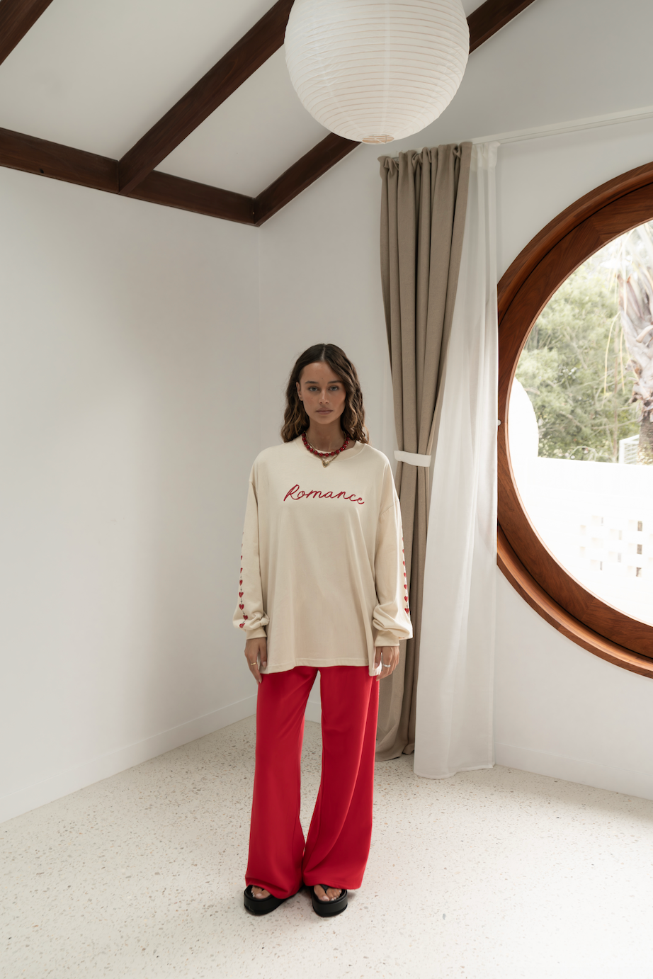 Hall Store Romance Long Sleeve - Oat