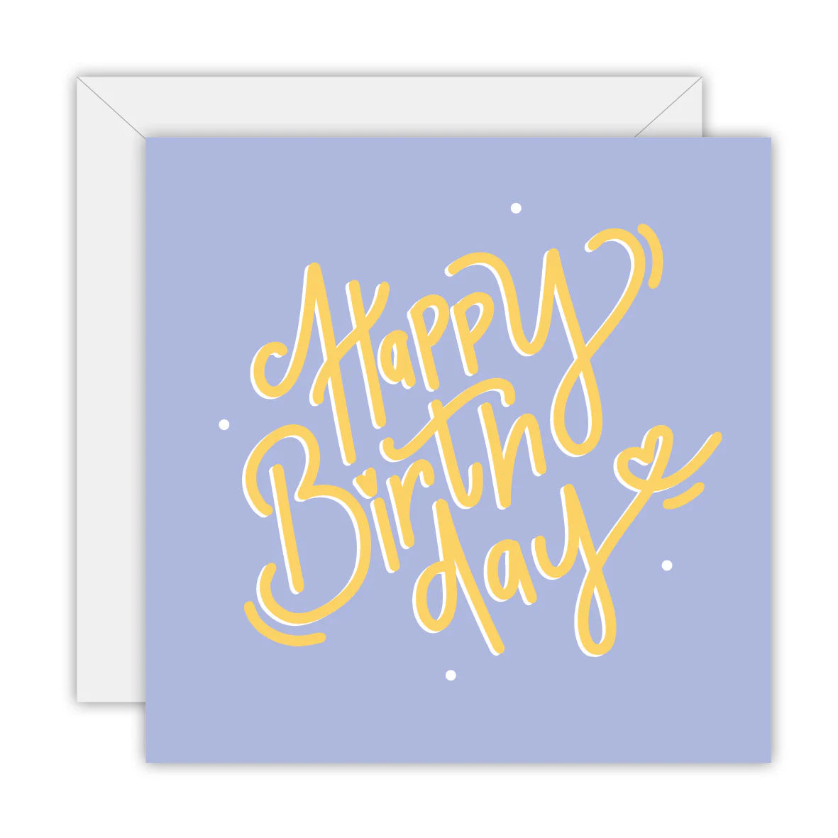 Happy Birthday - Blank Greeting Card