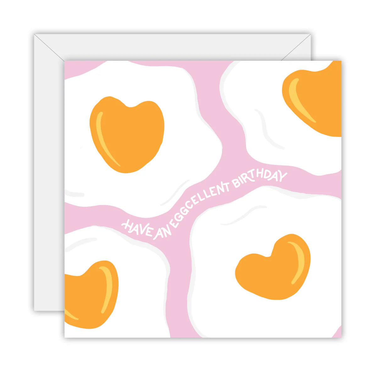Have an Eggcellent Birthday - Blank Greeting Card