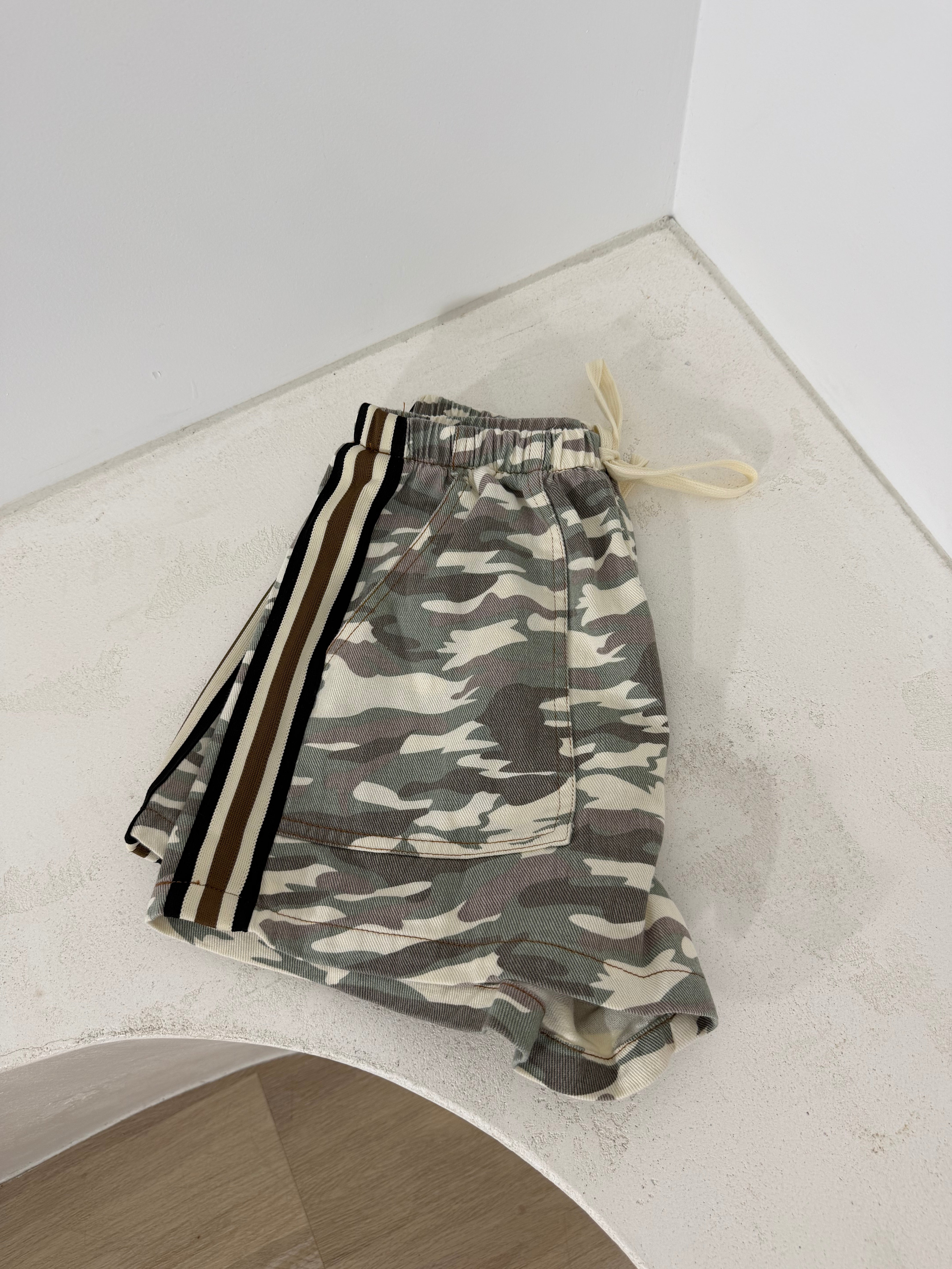 By Frankie Camo Shorts - Light Camo