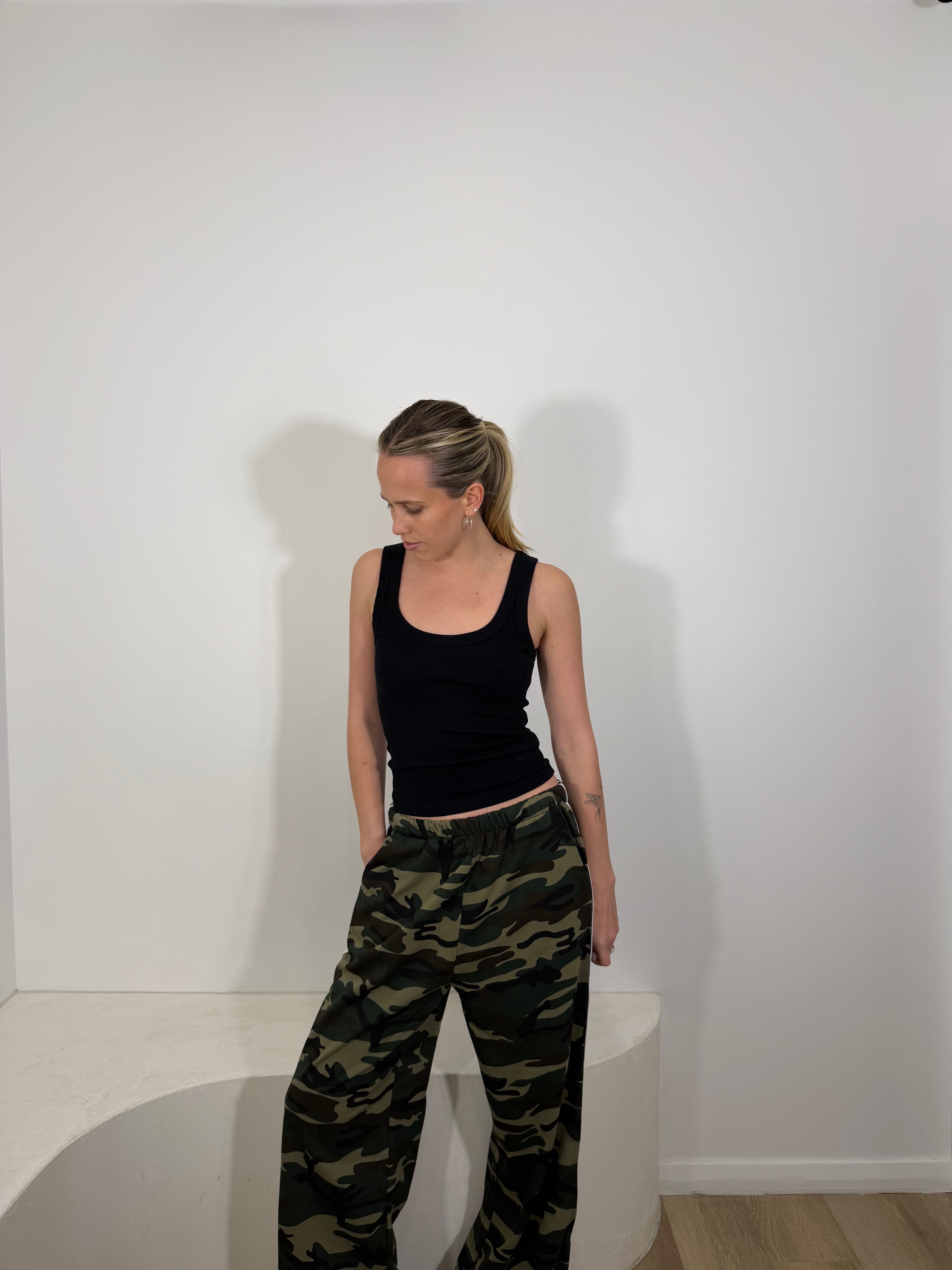 By Frankie Camo Sweat Pants - Star Racer