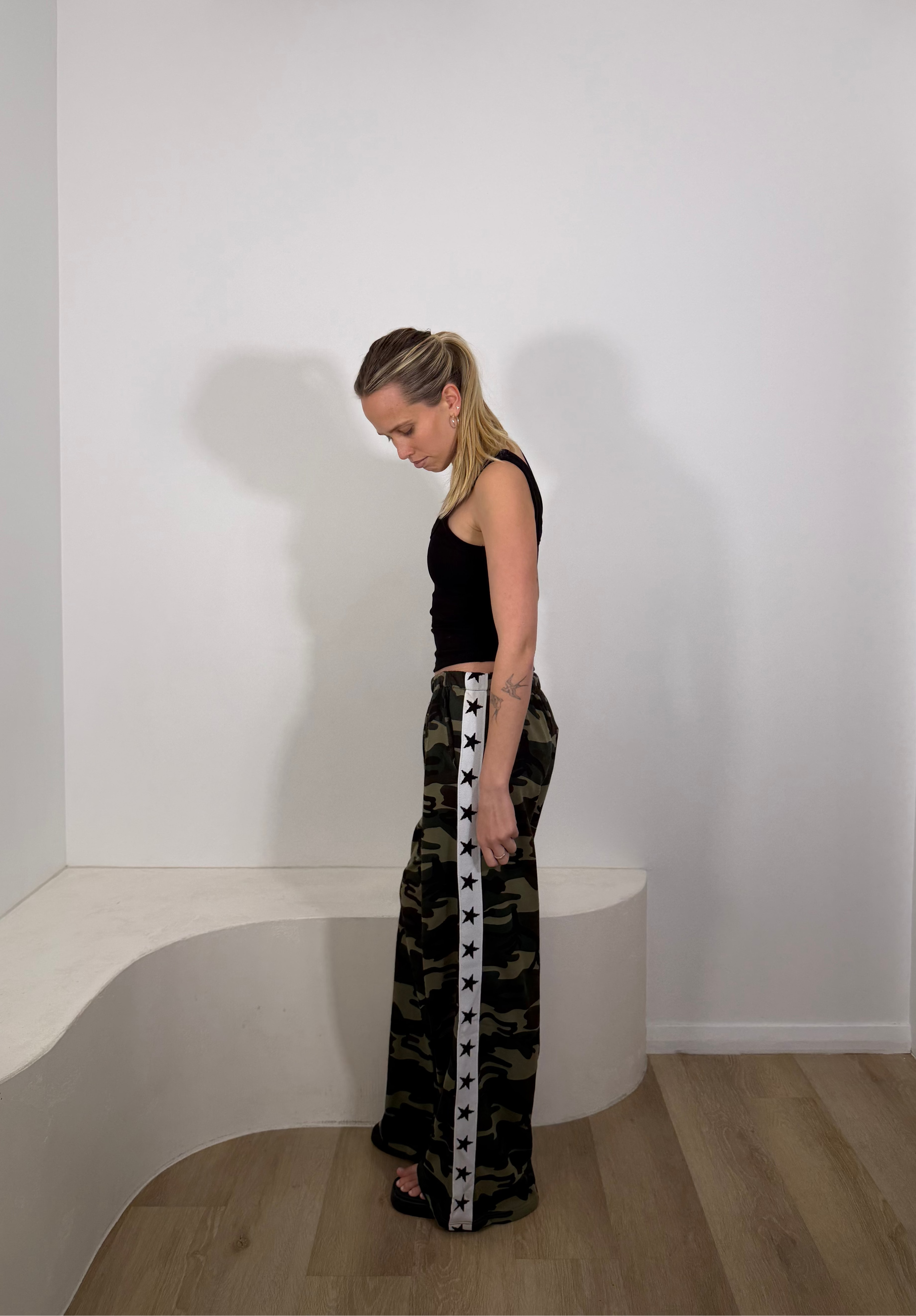 By Frankie Camo Sweat Pants - Star Racer