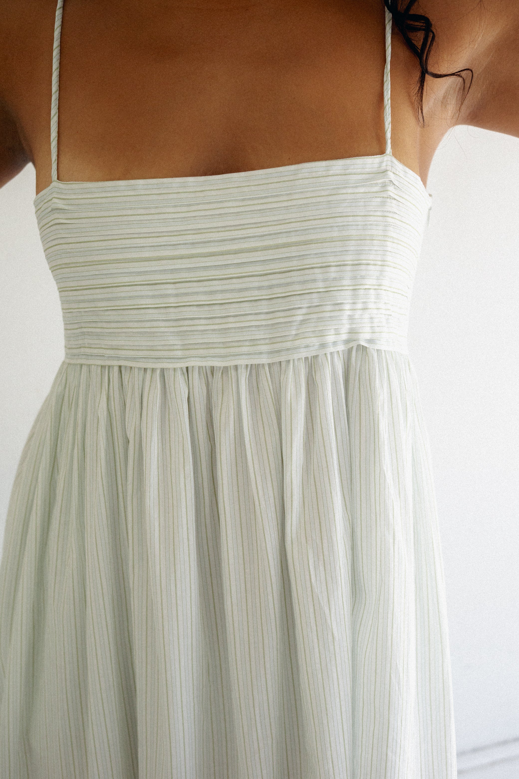 JUNI Odette Maxi Dress - Stripe