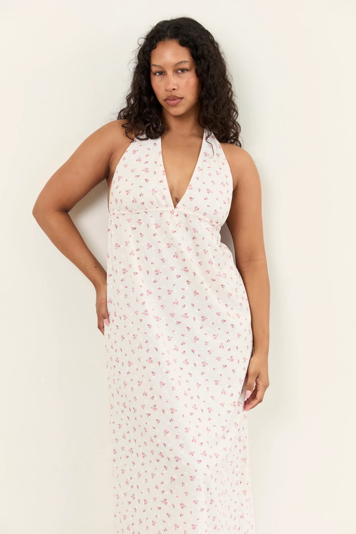 Juni Fleur Halter Dress - Blossom COMING SOON