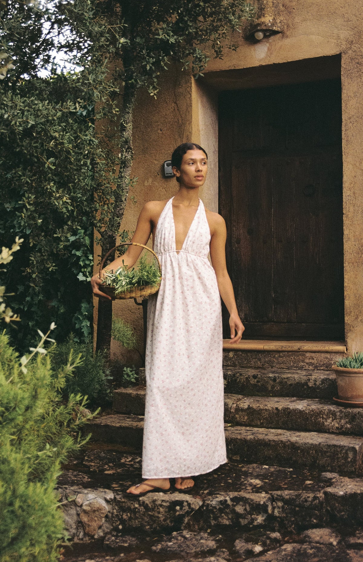 Juni Fleur Halter Dress - Blossom COMING SOON