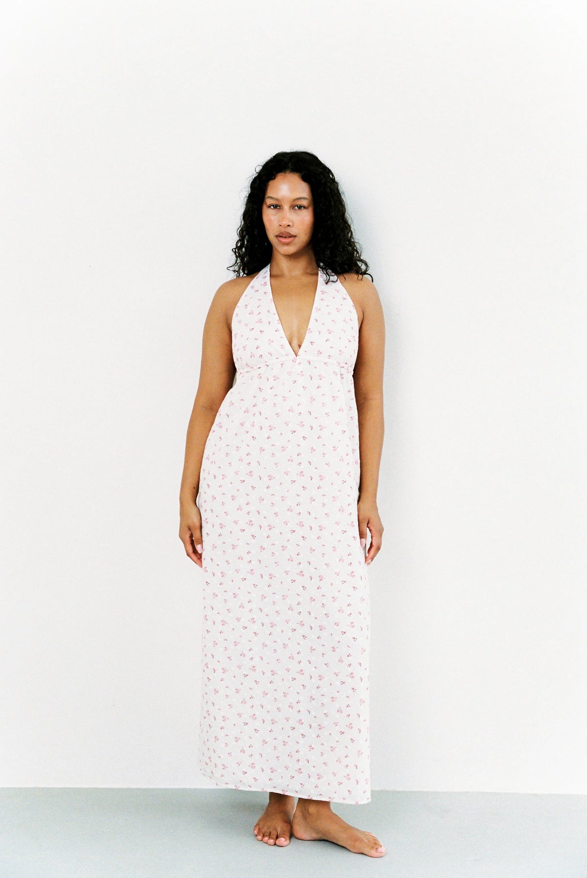 Juni Fleur Halter Dress - Blossom COMING SOON