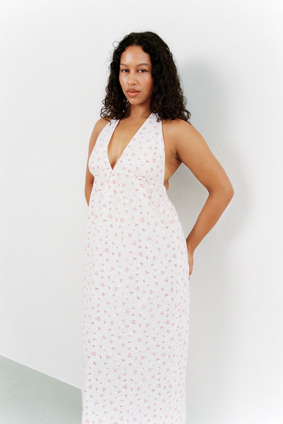 Juni Fleur Halter Dress - Blossom COMING SOON