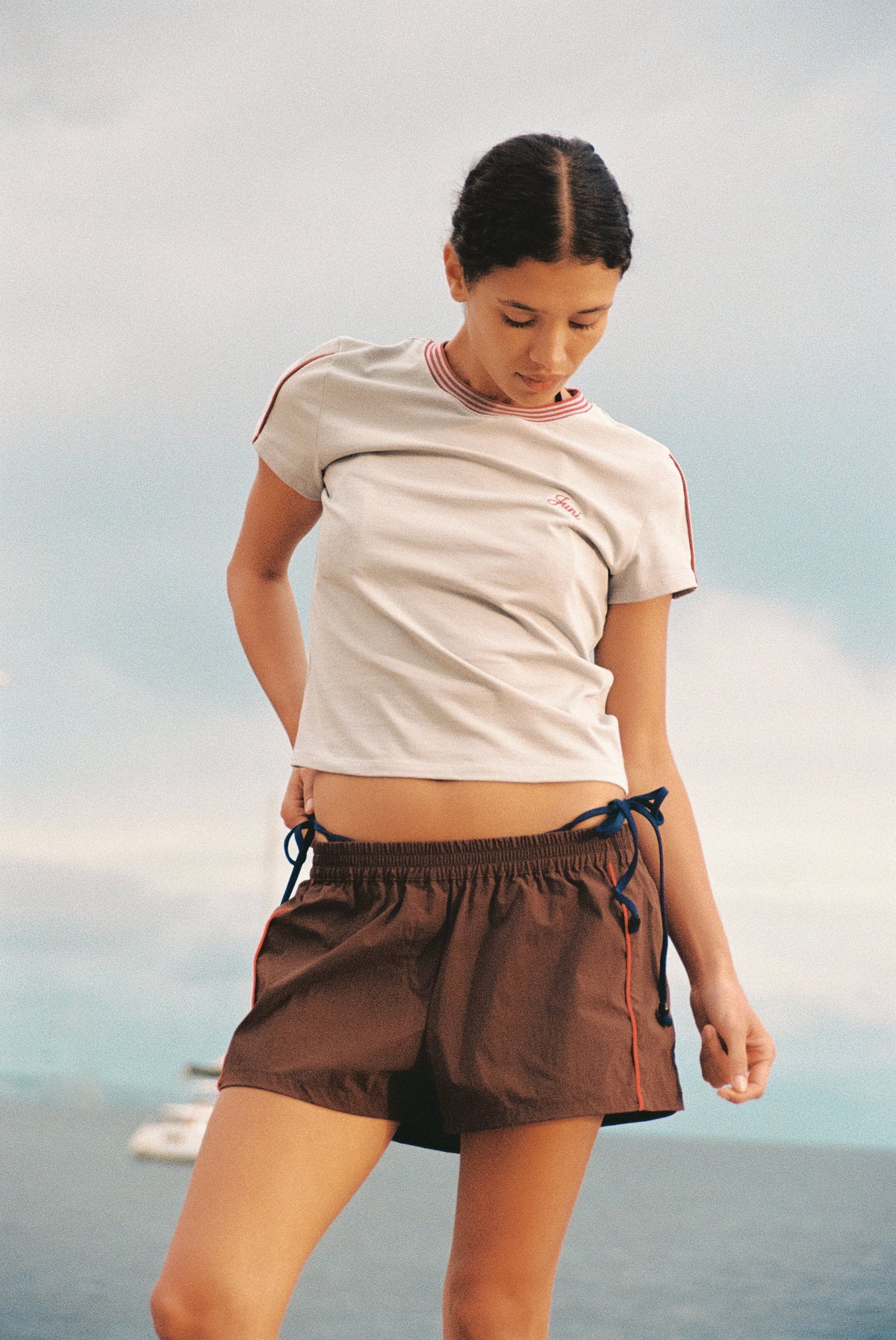 Juni Genevieve Short - Espresso COMING SOON