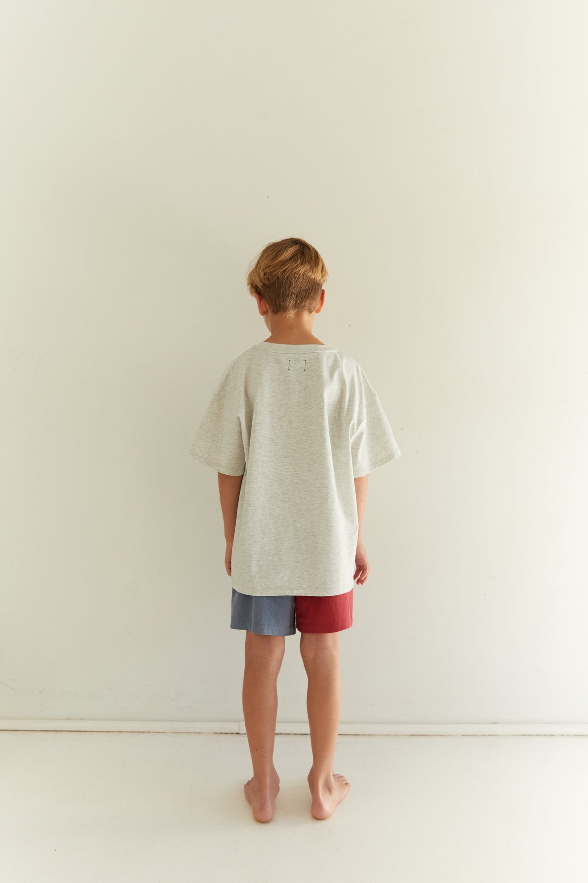 Juni JNR Alpine Tee - Grey Marle (Coming Soon)