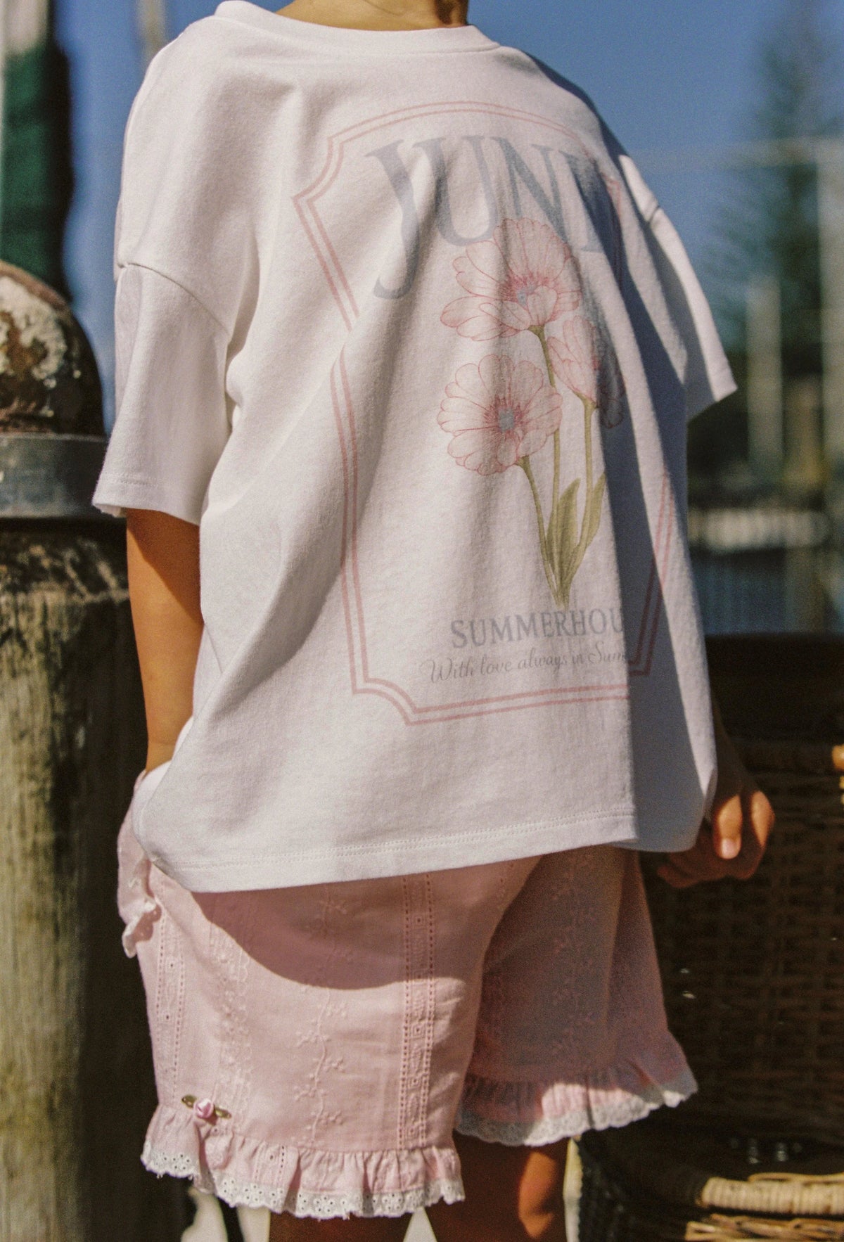 Juni JNR Summer House Tee - White COMING SOON