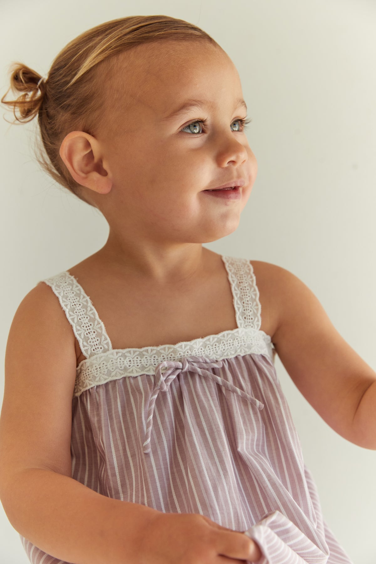Juni JNR Valerie Dress - Rosa Stripe (Coming Soon)