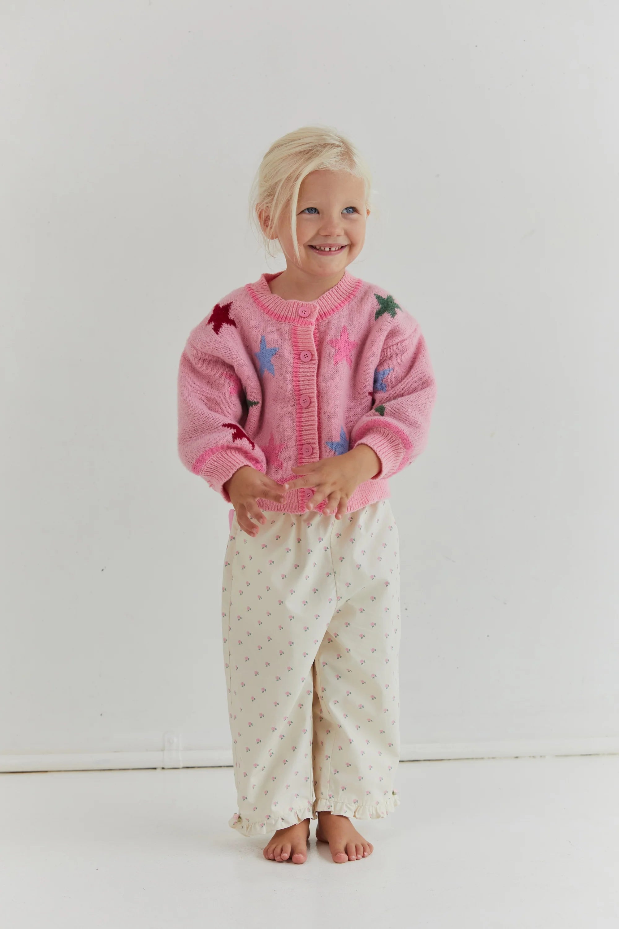 Juni Jnr Star Cardigan - Stars