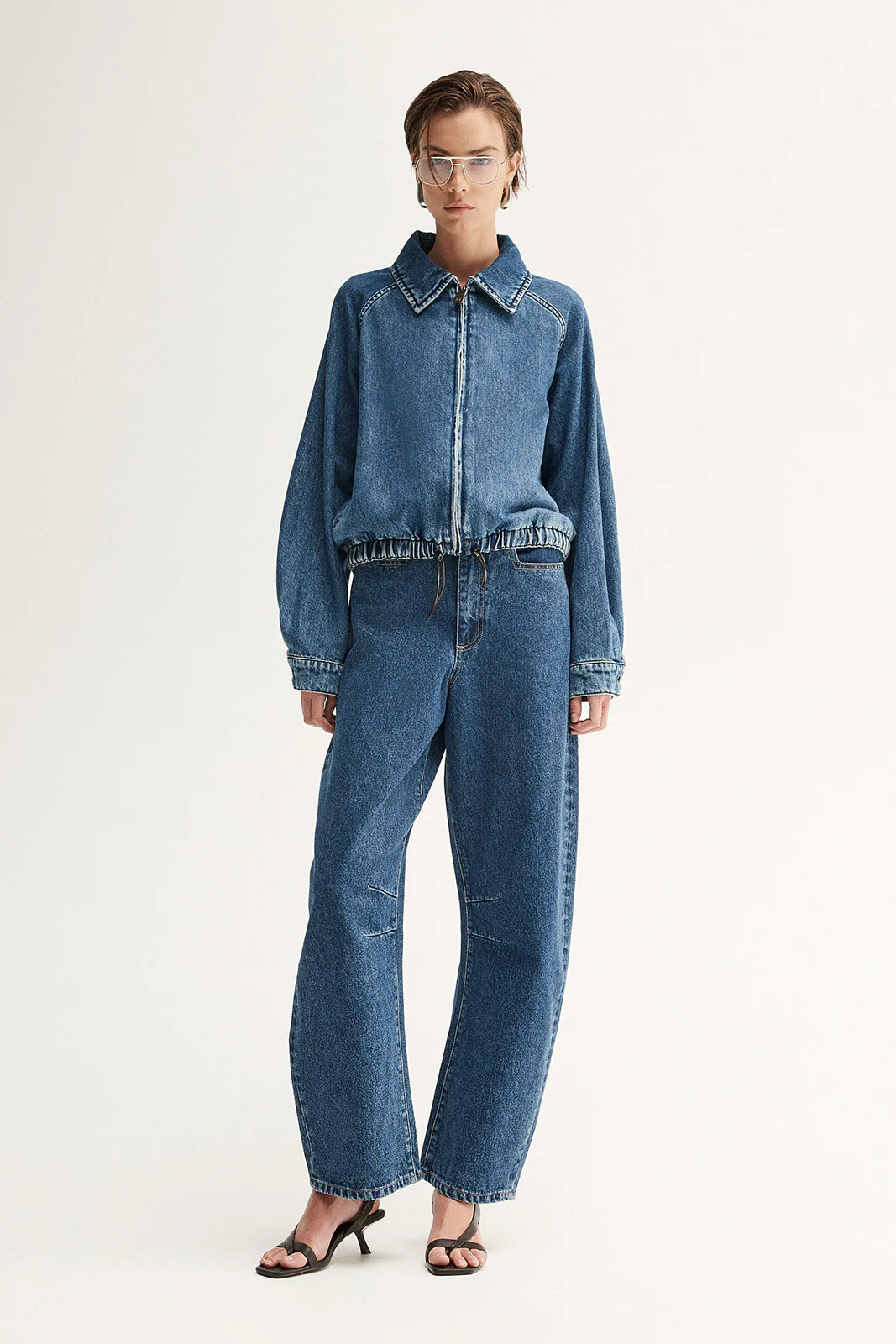 Elka Collective Addison Denim Jacket - Dark Indigo