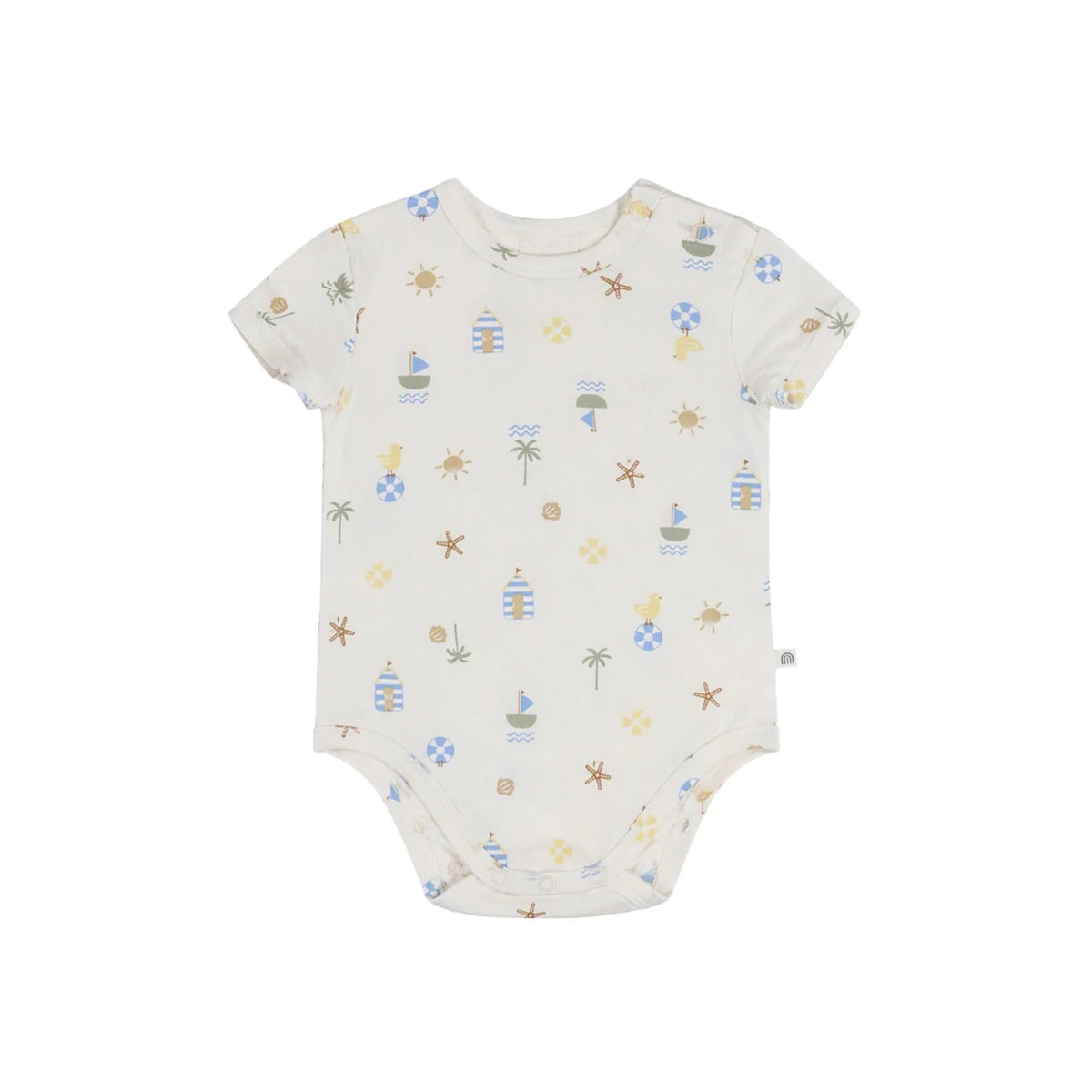 KYND Comfy Bodysuit Short Sleeve - Beach Box