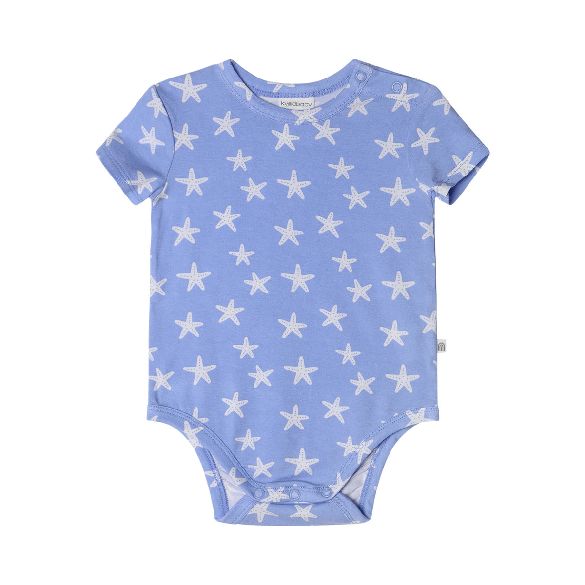 KYND Comfy Bodysuit Short Sleeve - Star Fish Blue