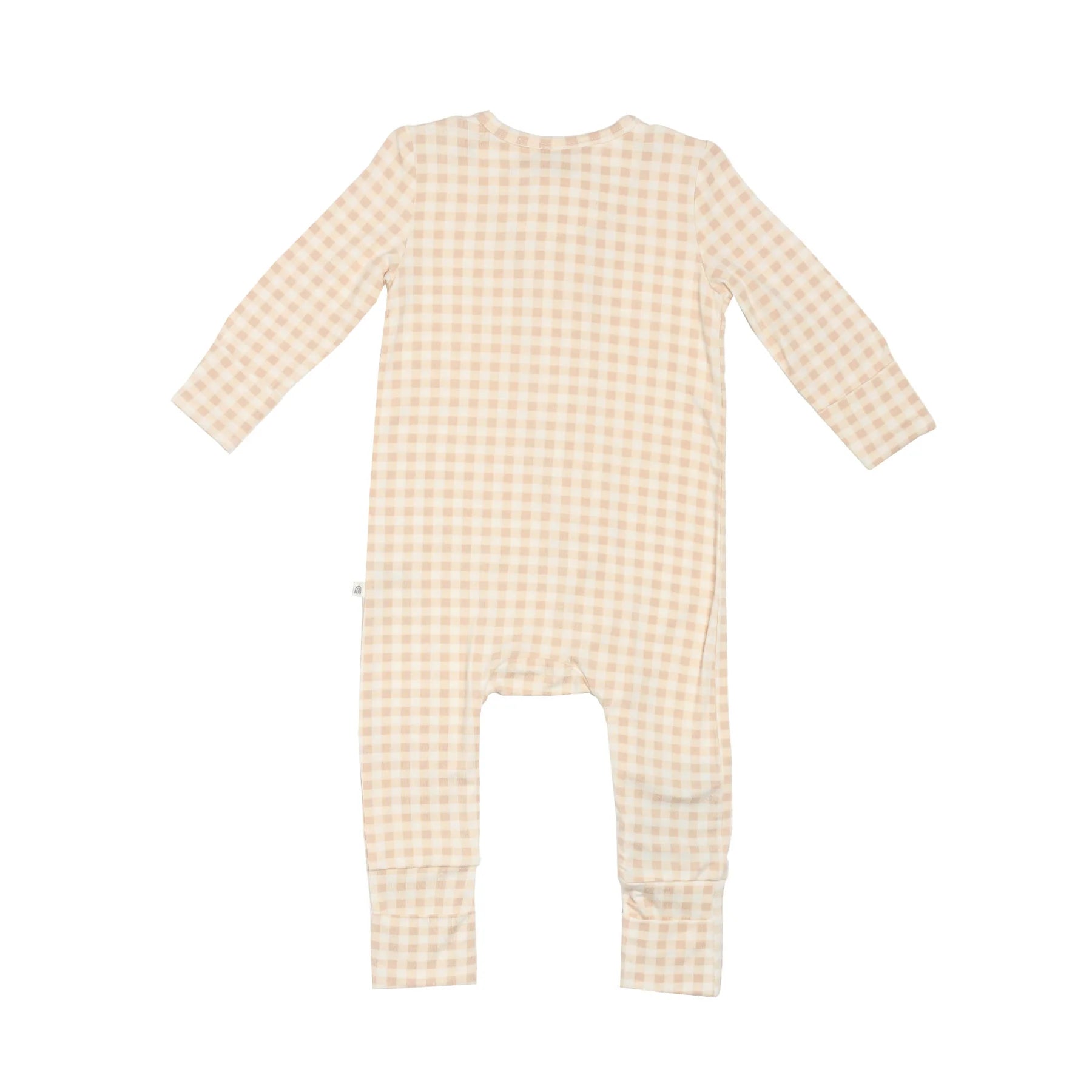 KYND Day Or Night Onsie - Neutral Gingham