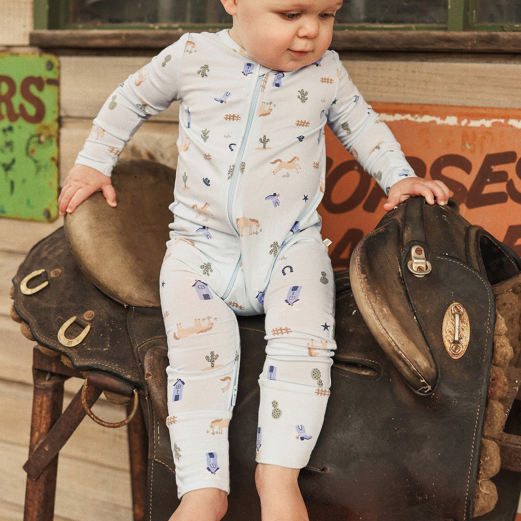 KYND Essentials Onesie - Country Blue