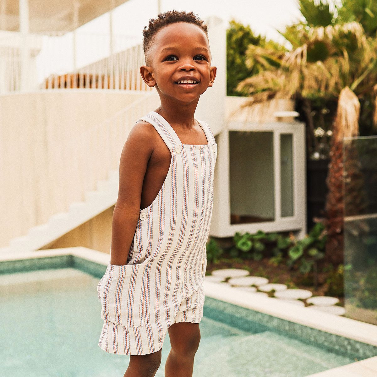 KYND Overall - Stripe