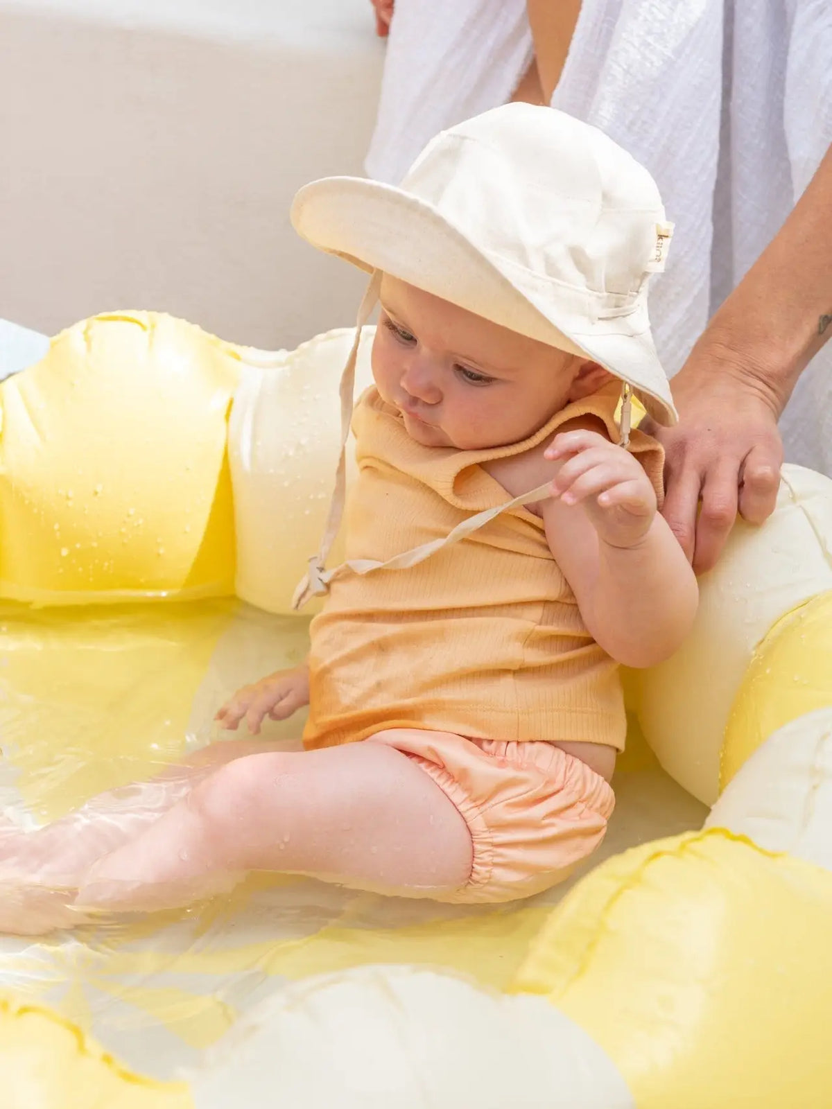 Kiin Reusable Swim Nappy - Peach Sunset