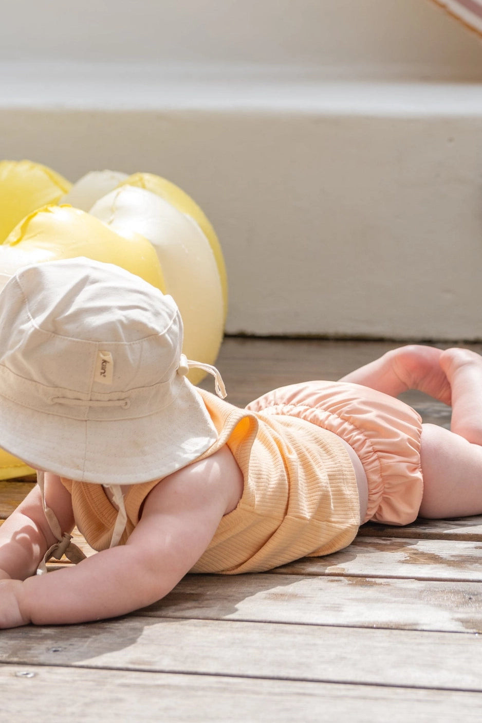Kiin Reusable Swim Nappy - Peach Sunset