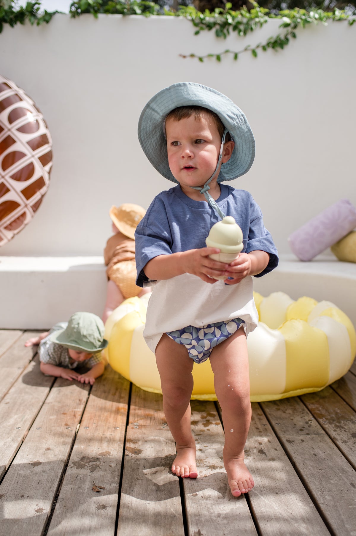 Kiin Reusable Swim Nappy - Beach Club