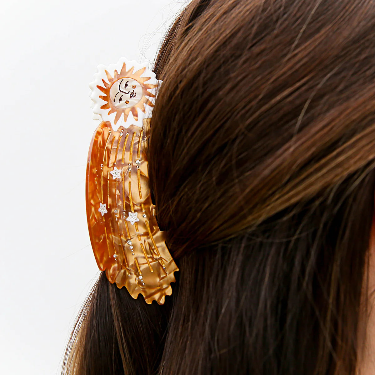 Kingston Hair Claw - Gold Shooting Star