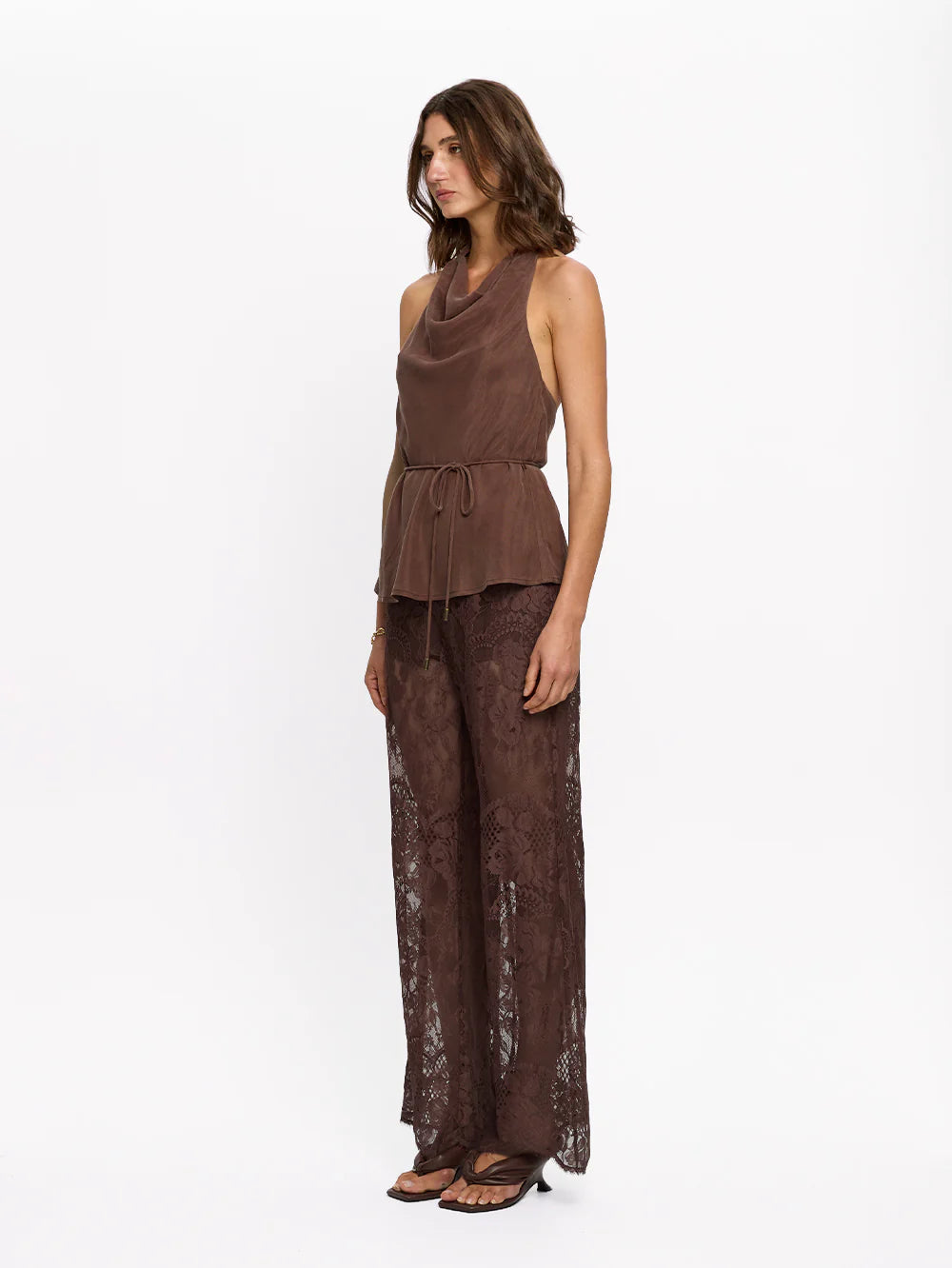 Kivari Arabella Pant - Chocolate