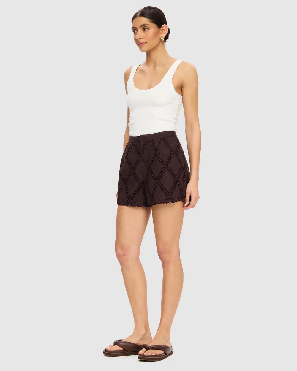 Kivari Izzy Short - Chocolate