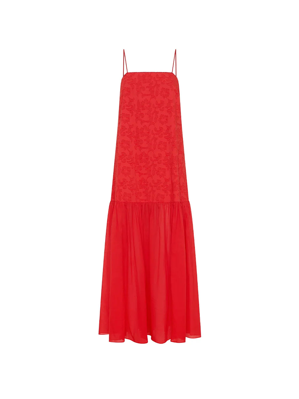 Kivari Ottavia Maxi Dress - Chilli Red