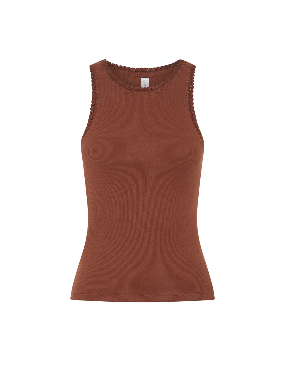 Kivari Tallulah Tank Top - Chocolate